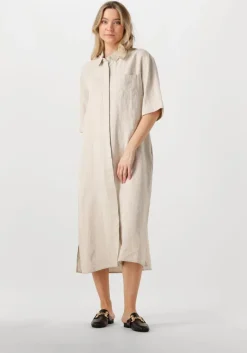 BY-BAR midi jurk bruno linnen dress>DAMES Jurken