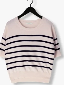 zand by-bar top holly stripe pullover