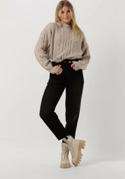 CO'COUTURE co'couture trui jenesse cable crop knit>DAMES Truien & Vesten