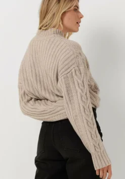 CO'COUTURE co'couture trui jenesse cable crop knit><noscript><img width=