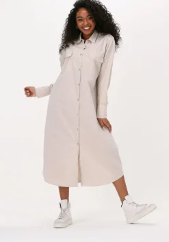 zand knit-ted midi jurk malu