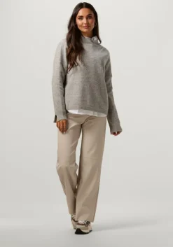 zand knit-ted wijde broek naomi pant