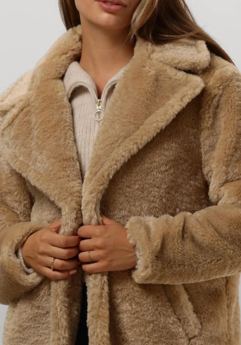 NOTRE-V faux fur jas nv-ecrin>DAMES Jassen
