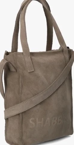 SHABBIES schoudertas cara suede bag>DAMES Schoudertassen