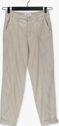 zand simple pantalon woven pants hally soft-ten-22-1