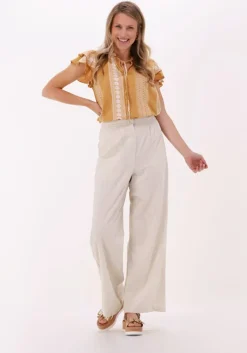 zand sofie schnoor wijde broek trousers #s222217