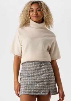 zand y.a.s. trui yasemila 2/4 roll neck knit pullover s.