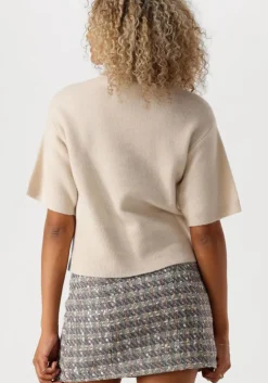 zand y.a.s. trui yasemila 2/4 roll neck knit pullover s.