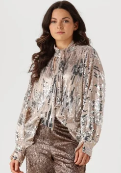 zilveren amaya amsterdam blouses glitter blouse