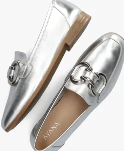 zilveren ayana loafers 4777