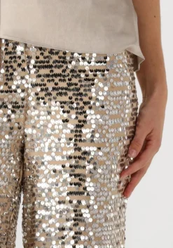 zilveren bruuns bazaar wijde broek brinna pants