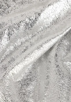 zilveren co'couture korte broek phoebe crackle short