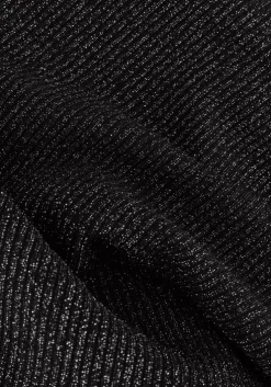 zilveren colourful rebel flared broek lurex extra flare pants