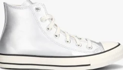 zilveren converse hoge sneakers chuck taylor all star hi