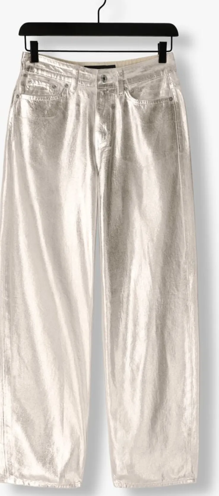 zilveren drykorn straight leg jeans medley