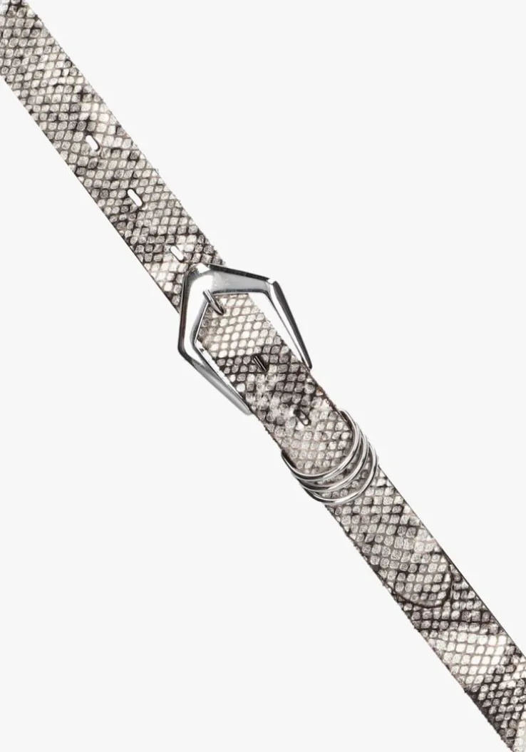 zilveren elvy riem 25633