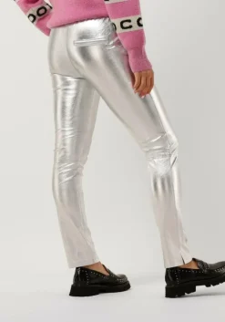 zilveren est'seven legging est’chino stretch leather