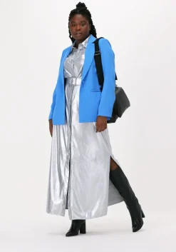 zilveren est'seven maxi jurk dress to impress