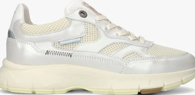 zilveren floris van bommel lage sneakers sfw-10133 daysi