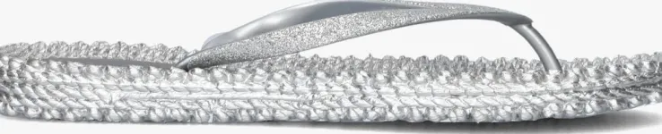 zilveren ilse jacobsen teenslippers cheerful01