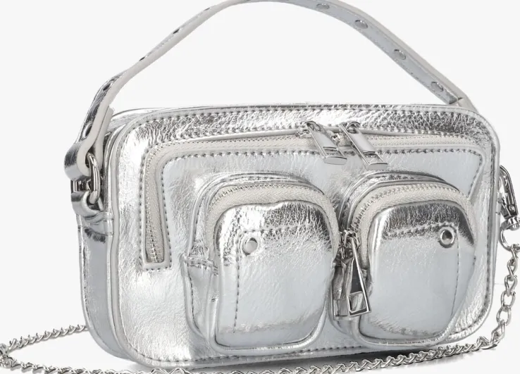 zilveren núnoo crossbodytassen helena recycled
