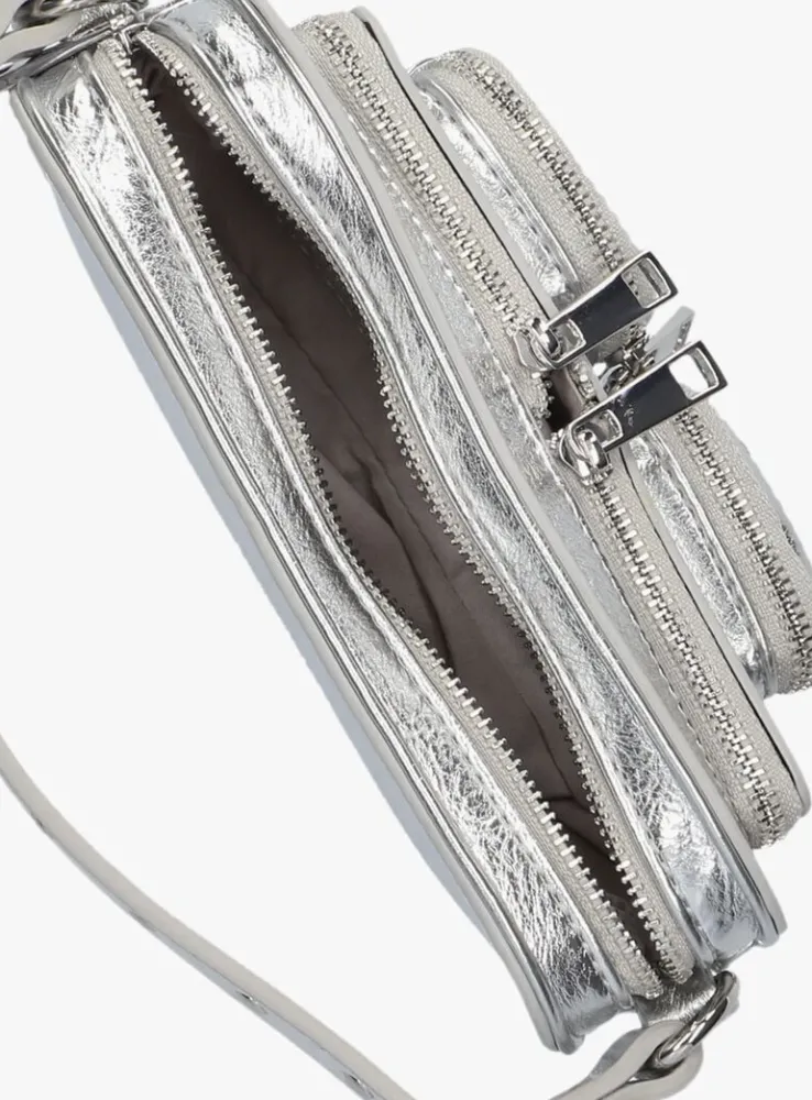 zilveren núnoo crossbodytassen helena recycled