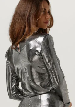 zilveren notes du nord longsleeves ivetta blouse