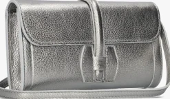 zilveren notre-v schoudertas quinn