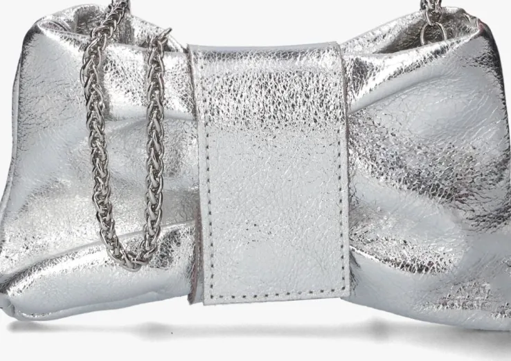 zilveren notre-v schoudertas bowi