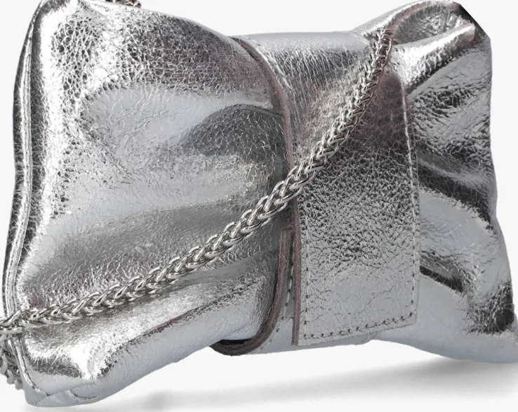 zilveren notre-v schoudertas bowi