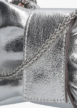 zilveren notre-v schoudertas bowi