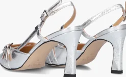 zilveren notre-v slingbacks 7212