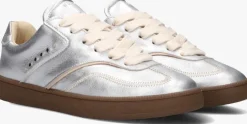 zilveren nubikk lage sneakers ray owen studs