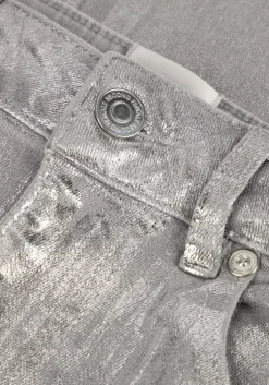 zilveren second female midirok aspect skirt