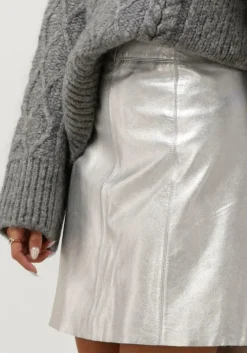 SELECTED FEMME en minirok slfnew ibi skirt metallic><noscript><img width=