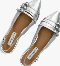 zilveren stefano lauran slingbacks 15600154
