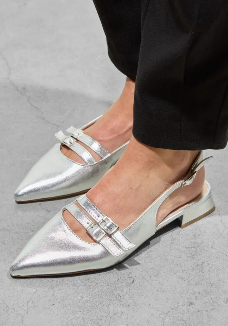 STEFANO LAURAN en slingbacks marianna>DAMES Hakken