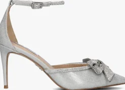 zilveren steve madden sandalen lumiere