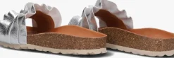 zilveren verbenas slippers rocio