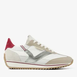 zilveren via vai lage sneakers mikki ruby