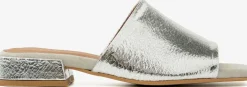 zilveren via vai slippers gigi luna