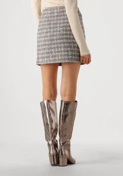 zilveren y.a.s. minirok yassiraz hmw short skirt