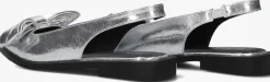 zilverkleurig blasz slingbacks daw0390