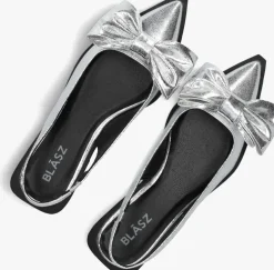zilverkleurig blasz slingbacks daw0390