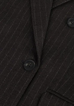 zwarte aaiko blazer heidy pinstripe vis 548