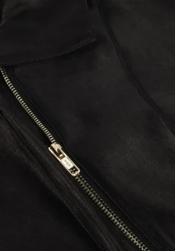 zwarte aaiko jack vina twill shine vis 545