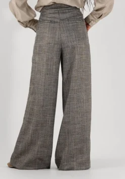 zwarte aaiko pantalon frederique tweed vis 540