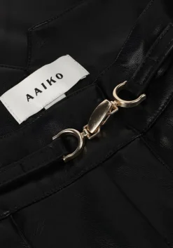 zwarte aaiko pantalon sonja pu 766