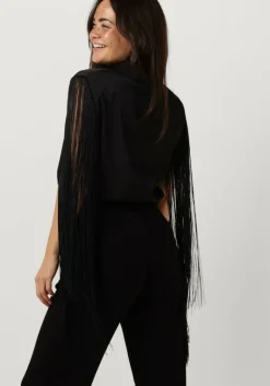 ACCESS e blouses shirt with fringed sleeves><noscript><img width=