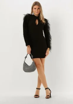 ACCESS e mini jurk long sleeve mini dress with feat>DAMES Jurken